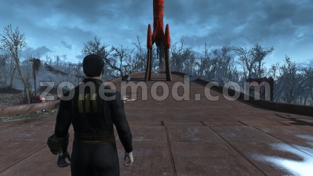 Черный костюм Жителя Убежища