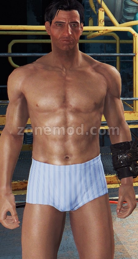 Голубое Мужское Нижнее  Белье