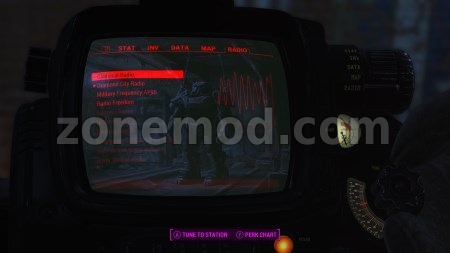 Черно-красный Фон Пипбоев