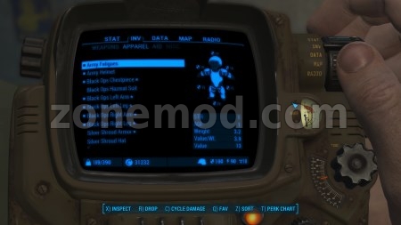 Чистый Черный ПипБой