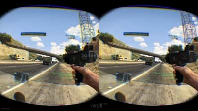 Более разборчивый текст - GTAV VR