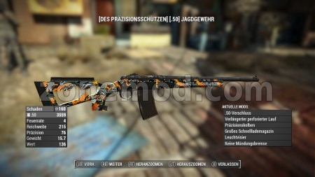 Оранжевый Камуфляж Оружия