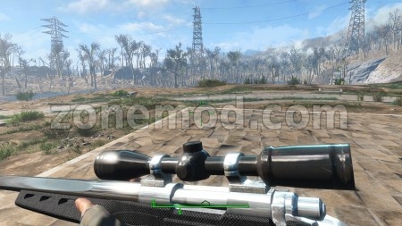 Хромированная Снайперская Винтовка