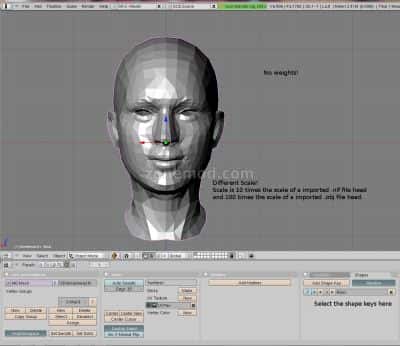Программа создания 3D лица, импорт, экспорт скриптов
