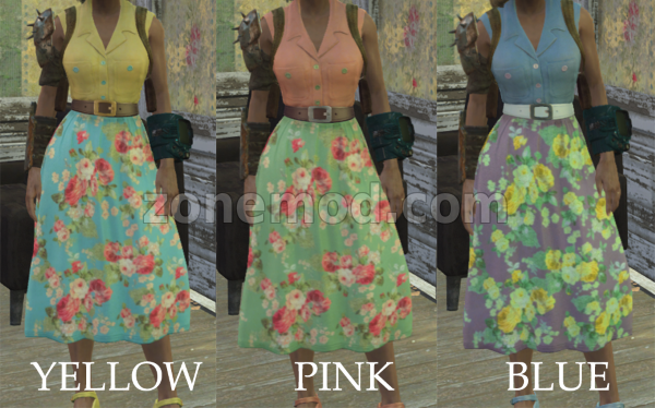 Женское платье Цветы