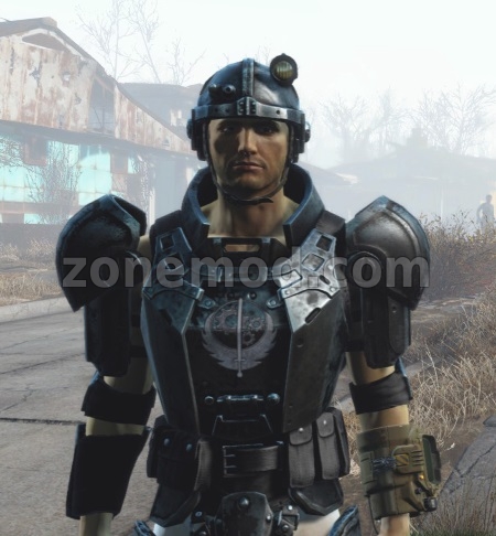 Черная силовая броня Братсва Стали